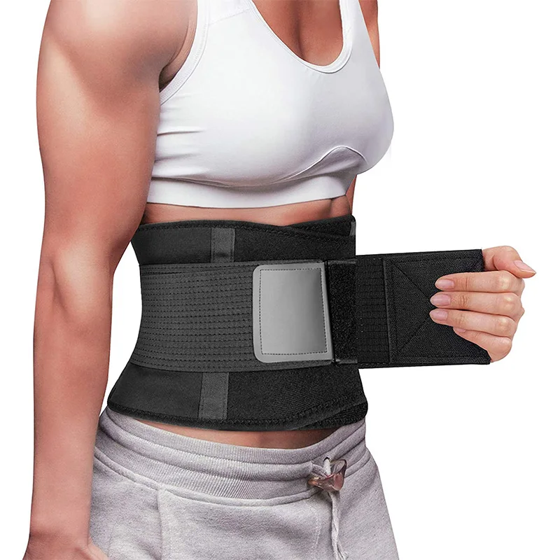 Neoprene Sweat Waist Trainer Corset Trimmer Shaper Belt for Women Tummy Control Cincher Adjustable Belt Sauna Effect Slim Fajas