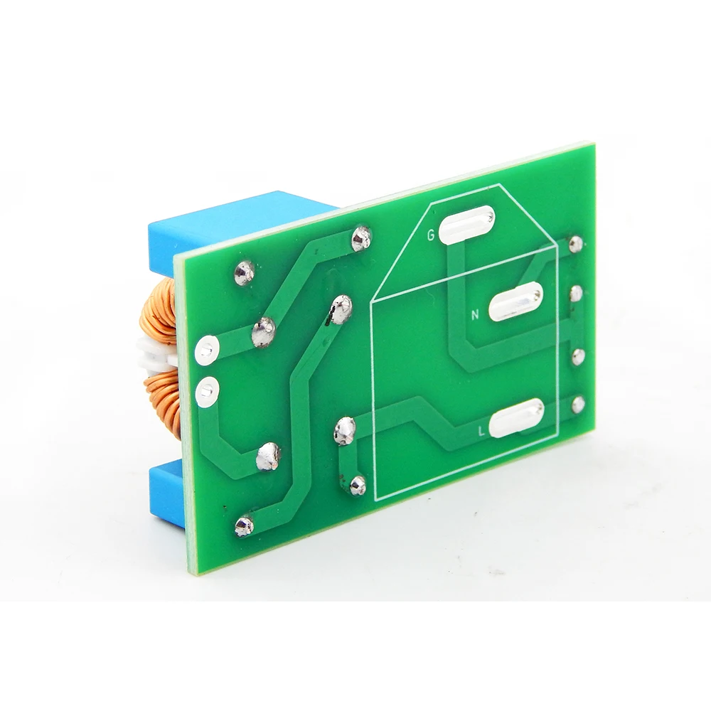 EMI AC กรอง Gold-Plated AC ปลั๊ก Plug-In 4A EMI กรองสำหรับ HiFi เครื่องขยายเสียง DAC CD เครื่องเล่นชุด DIY