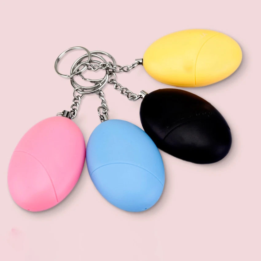 120dB Self-defense Device Multi-function ABS Egg Shape Personal Security Protect Alert Emergency Alarm For Women Self Defense