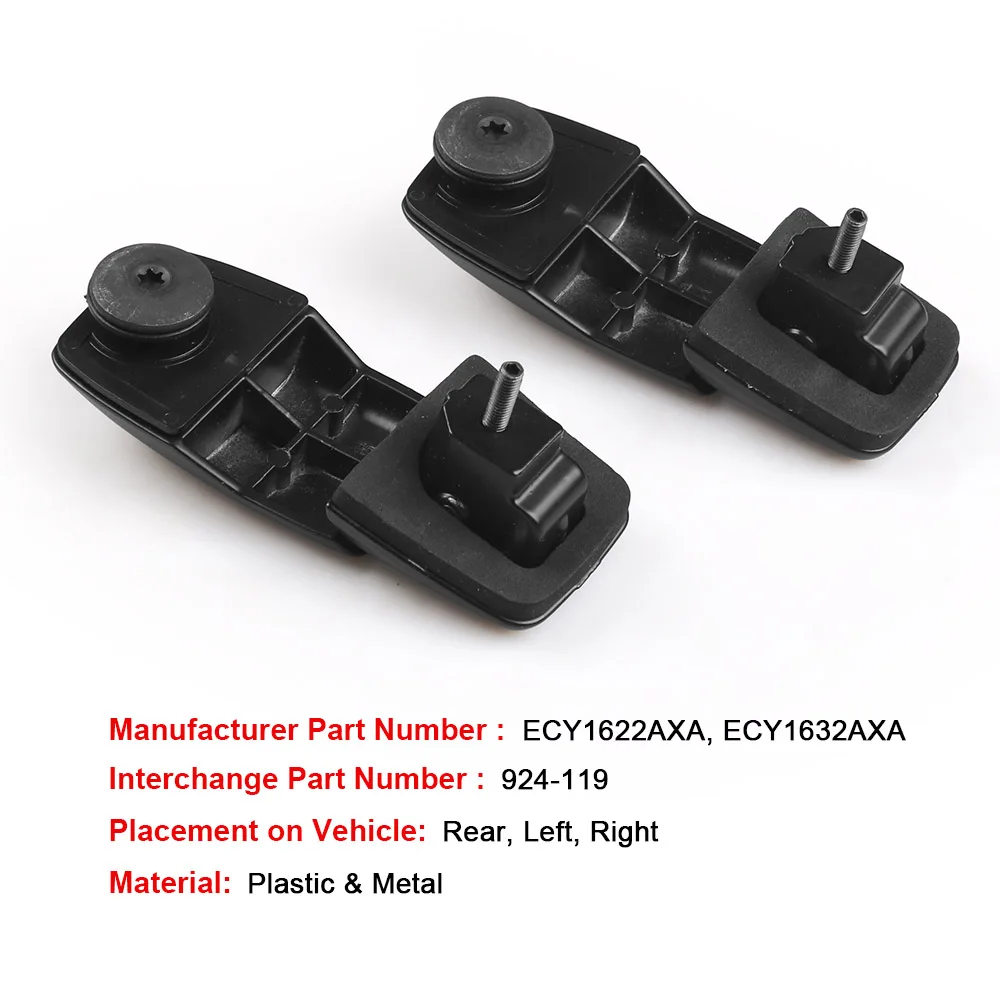 Liftgate Tailgate Glass Hinge Pair 924-119 For Mazda Tribute 01 02 03 04 05 06  ECY1622AXA ECY1632AXA