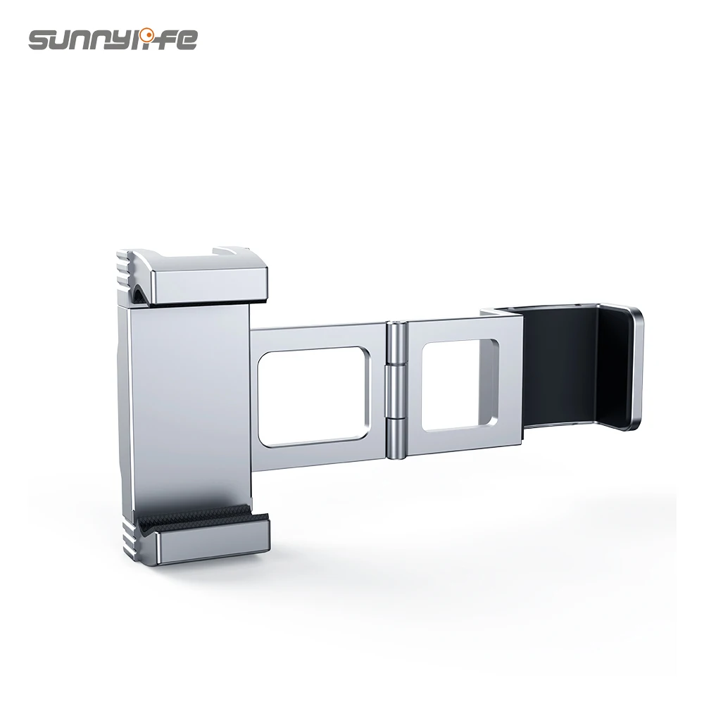 Soporte de montaje de Metal de aleación de aluminio para DJI POCKET 2, OSMO POCKET, abrazadera para teléfono inteligente, cámara plegable, accesorios de cardán de mano