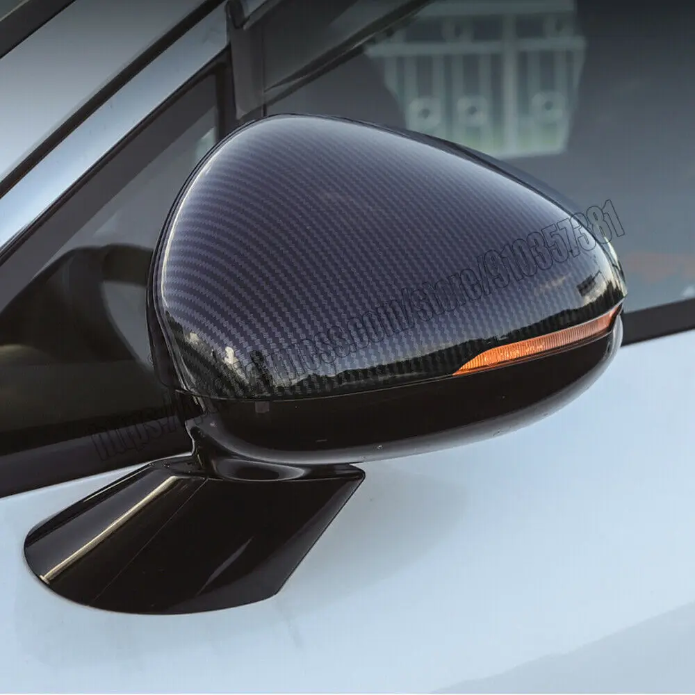 carbon-fiber-black-side-door-mirror-cover-trim-2pcs-for-kia-k5-optima-2020-2021-2022-2023-24
