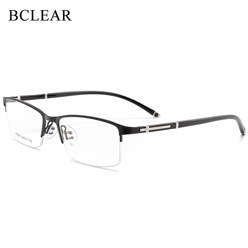 BCLEAR Optical Glasses Frame for Men and Women Full Rim Styles and Half Rim Style Eyeglasses with Recipe Eyewear Prescription