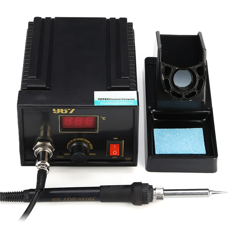 

75W 967 Electric Rework Main Unit Electric Soldering Station AC100--265V B Tip Inverter Frequency Change Design Output Power