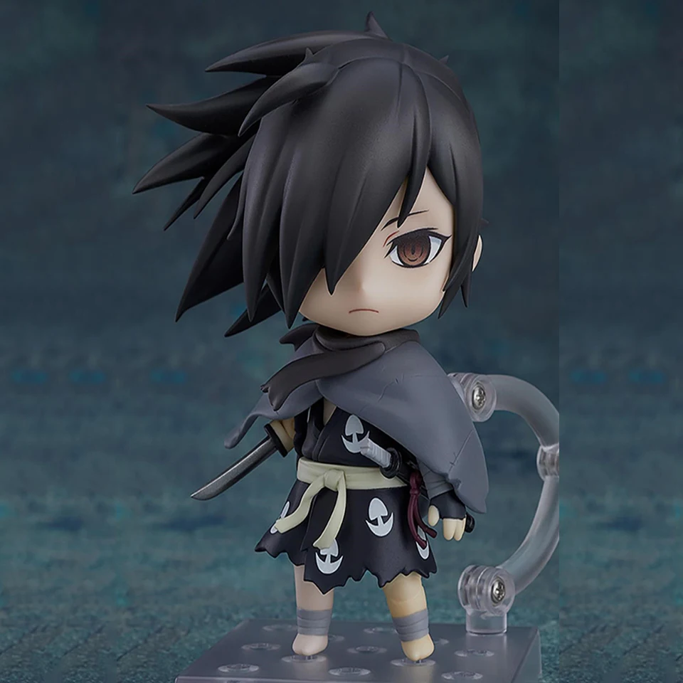 Qwiooe Original Japan Anime Figure 10cm Dororo Hyakkimaru Movable PVC Action Figure Model Toys Figure Collection Doll Gift