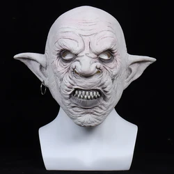 Horror Demon Latex Mask Halloween Goblin Masks Realistic Monster Helmet Face Cover Fancy Dress Party Cosplay Costume Headgear
