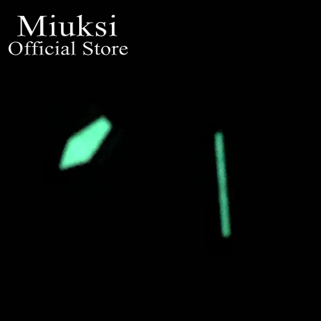 Miuksi watch hands green luminous hands fit NH35 NH36 Miyota 8205 8215 821A Mingzhu 2813 3804 movement