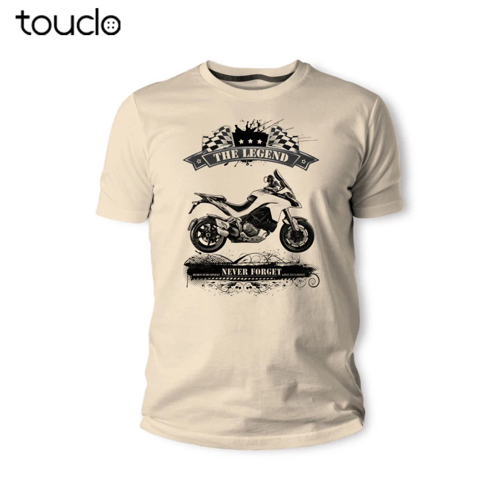 Italy Classic Motorcycle Motorrad Monster 1100 Multistrada 1100 S Youngtimer Oldtimer Herren 2019 New Brand Tops Casual T-Shirt