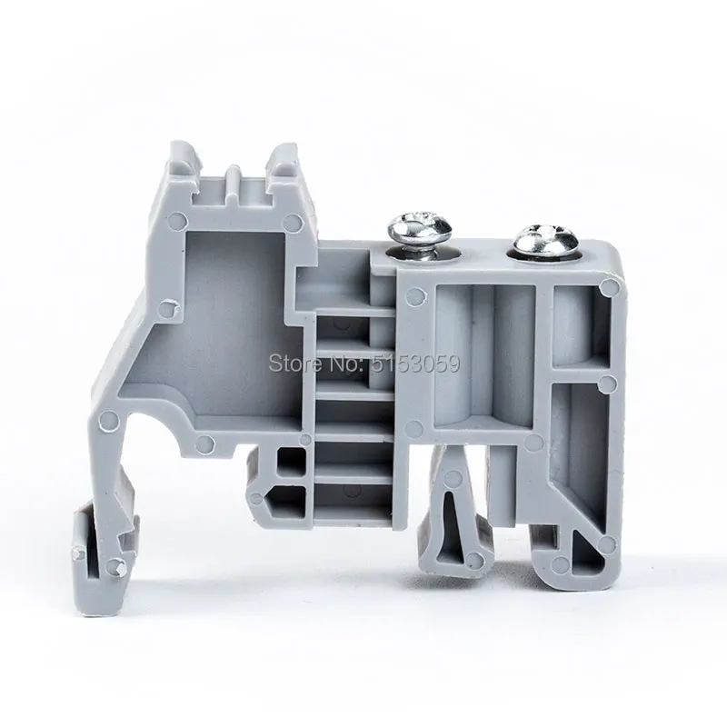 E/UK und EW 35 UK und SAK-Klemmenblöcke, Endhalterung für DIN-Schienen, KLM-A-Klemmenleiste, Markierungsträgerhalter