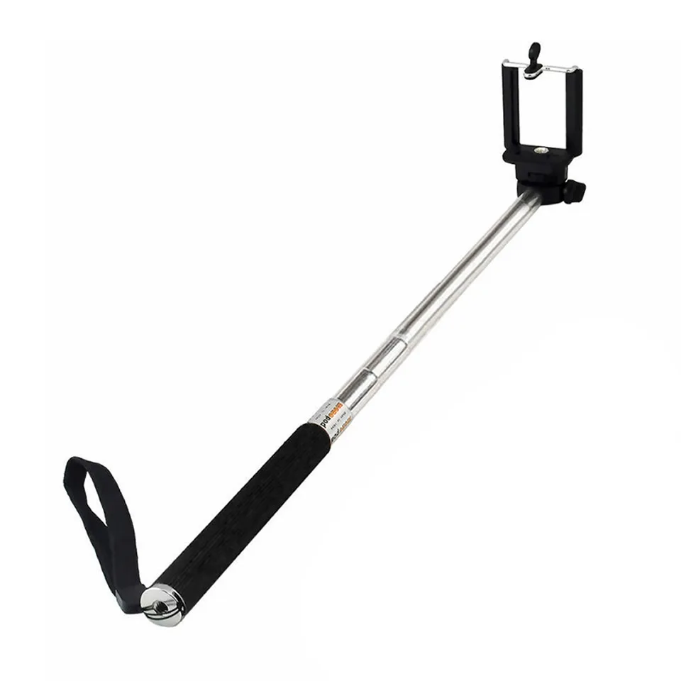 Extendable Handheld Selfie Stick Monopod + Mount Adapter+Phone Holder for Gopro Hero 5 4 3 3+ 2 SJ4000 Xiaomi Yi Sports Camera