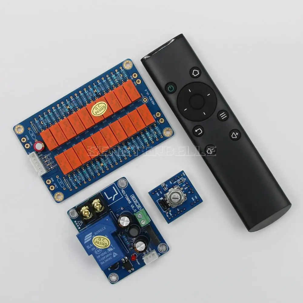 HiFi Remote Control Relay Volume Control Board DIY Upgrade Preamplifier Audio Power Amplifier