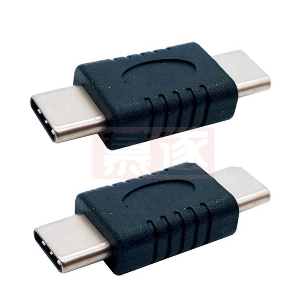محول من النوع C ذكر إلى ذكر كابل بيانات USB-C محول كابل تمديد ذكر