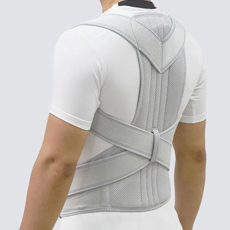 Back Support Belt Men Women Adjustable Posture Corrector Lumbar Back Support Brace Breathable Deportment Corset For Spine