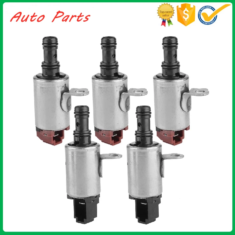 

28500-PRP-004 5pcs Car Transmission Solenoid for Honda Accord 2003-2012 for Honda Crosstour 2012-2015 for Honda CR-V Element