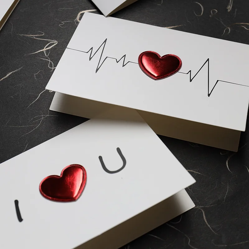 Tarjeta Felicitación Pareja - Aniversario, San Valentín Para Él Y Ella