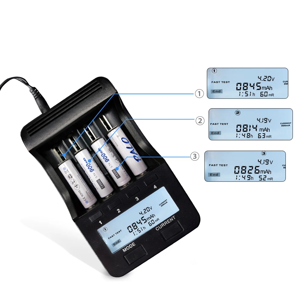 PALO 3.7V Li-ion 900mAh 14500 akumulator AA ogniwo litowe do latarki Led golarka mikrofon termometr latarka mysz