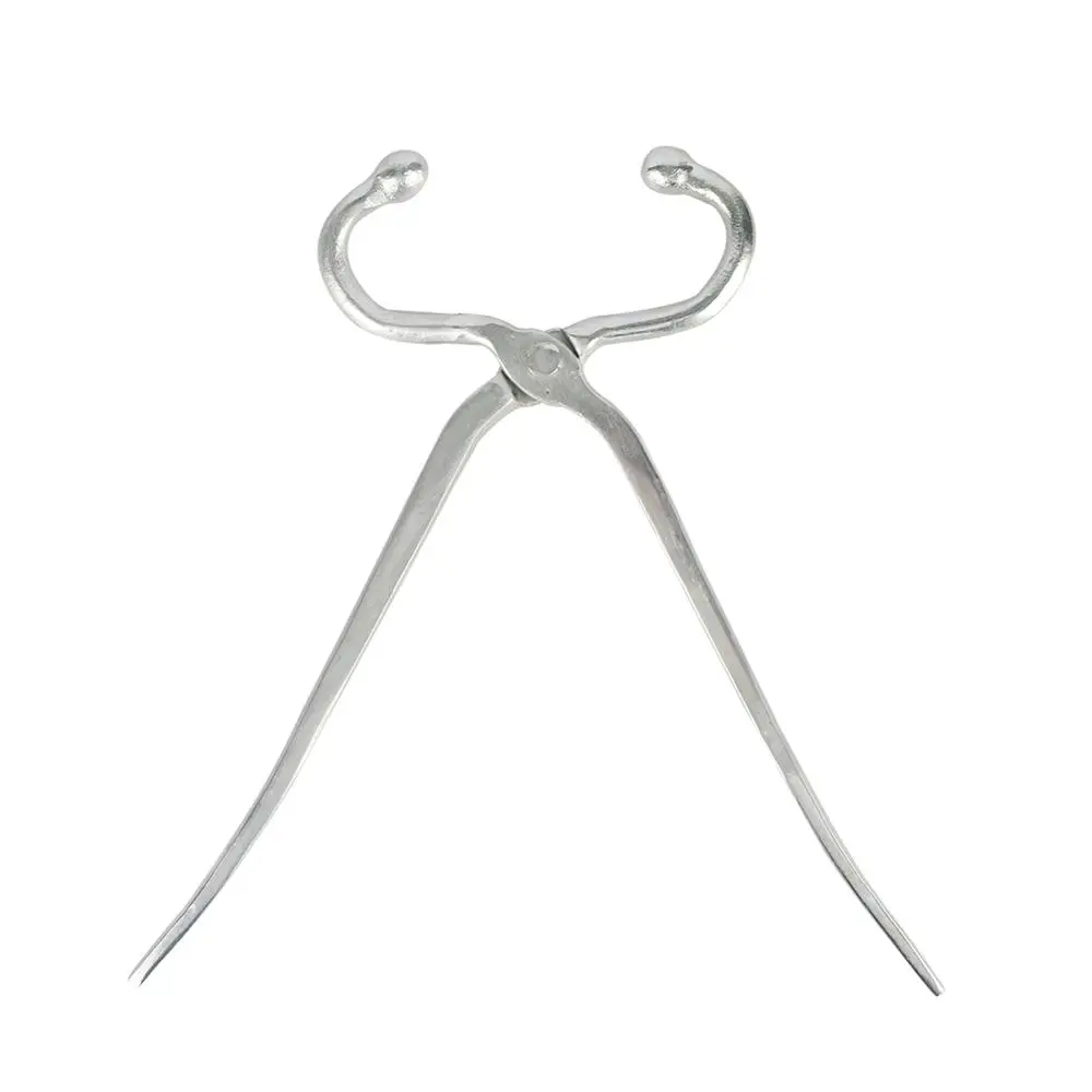 Cattle Livestock Tool Stainless Steel Cow Nose Ring Carrying Pliers Bull Cattle Bovine Pulling Tool Cow Nose Piercing Device 1Pc