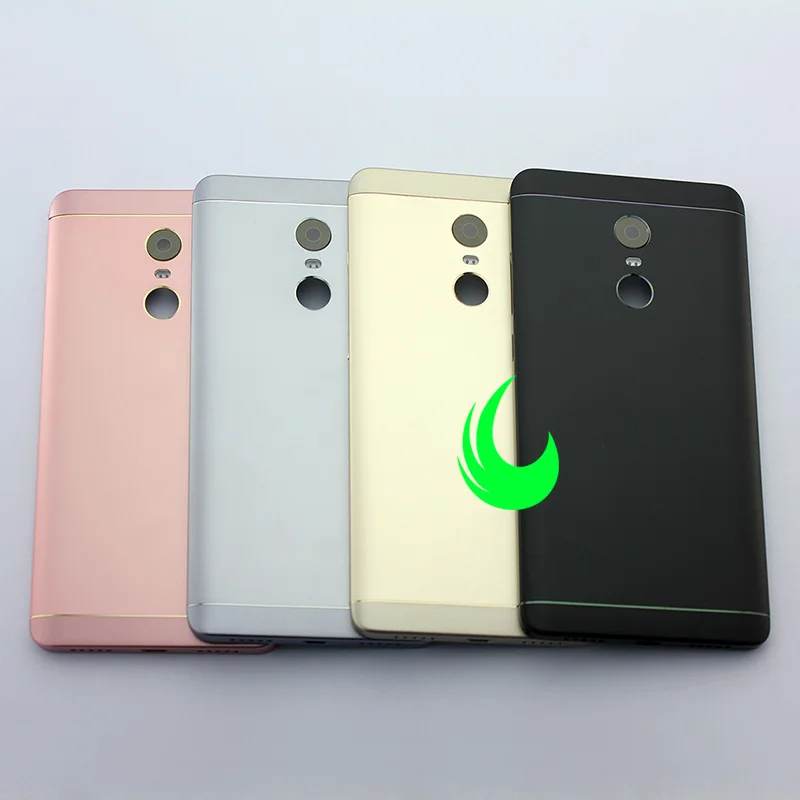 Back Housing For Xiaomi Redmi Note4X Battery Back Cover Rear Door Case For Redmi Note 4X Power Volume Buttons+Camera Lens