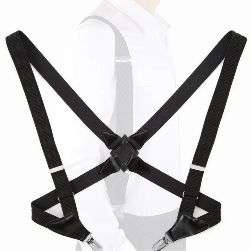 Fashion Classic 2 Big Clips Braces suspenders for Men or Women Garments Accessories