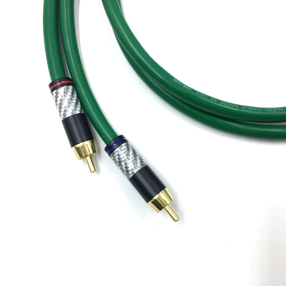 1 คู่ HiFi 2328 RCA to XLR Balanced ปลั๊ก Audio Cross เครื่องขยายเสียง CD DVD player RCA interconnect