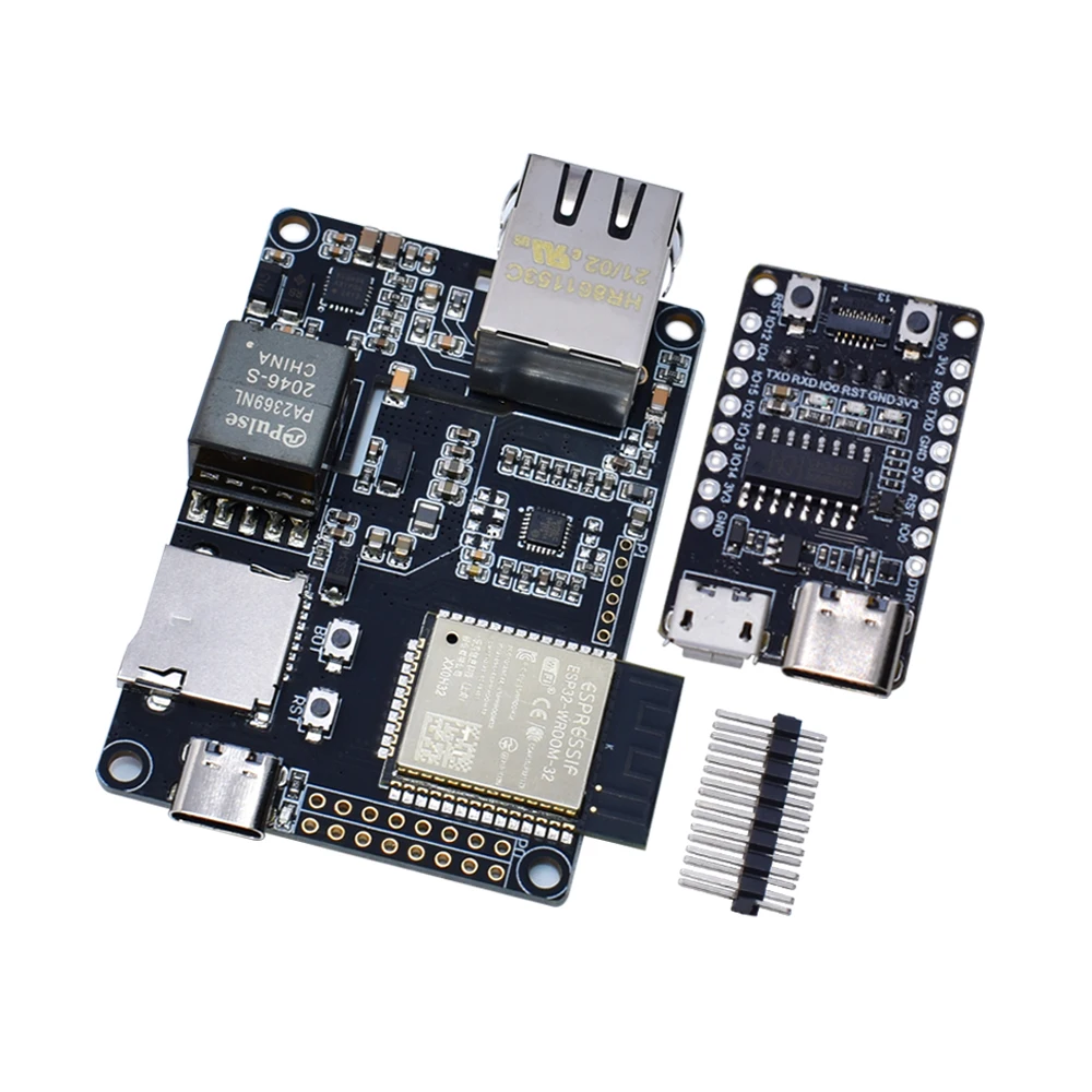 official TTGO T-Internet-POE ESP32-WROVER-B LAN8720A Chip Ethernet Adapter And Downloader Expansion Board Programmable Hardware