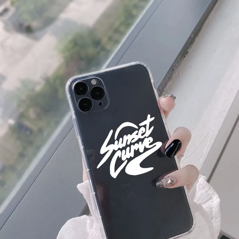 Sunset Curve Phone Case for IPhone 12 11 Pro Max XR X XS 6 7 8 Plus 13 Soft Clear Julie and The Phantoms Shockproof Shell Cover