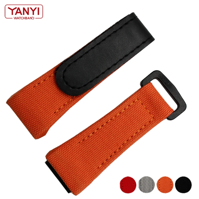 Nylon watchband for richard mille RM011 RM3502 RM056 canvas watch bracelet wristwatches band mens watch strap and tool