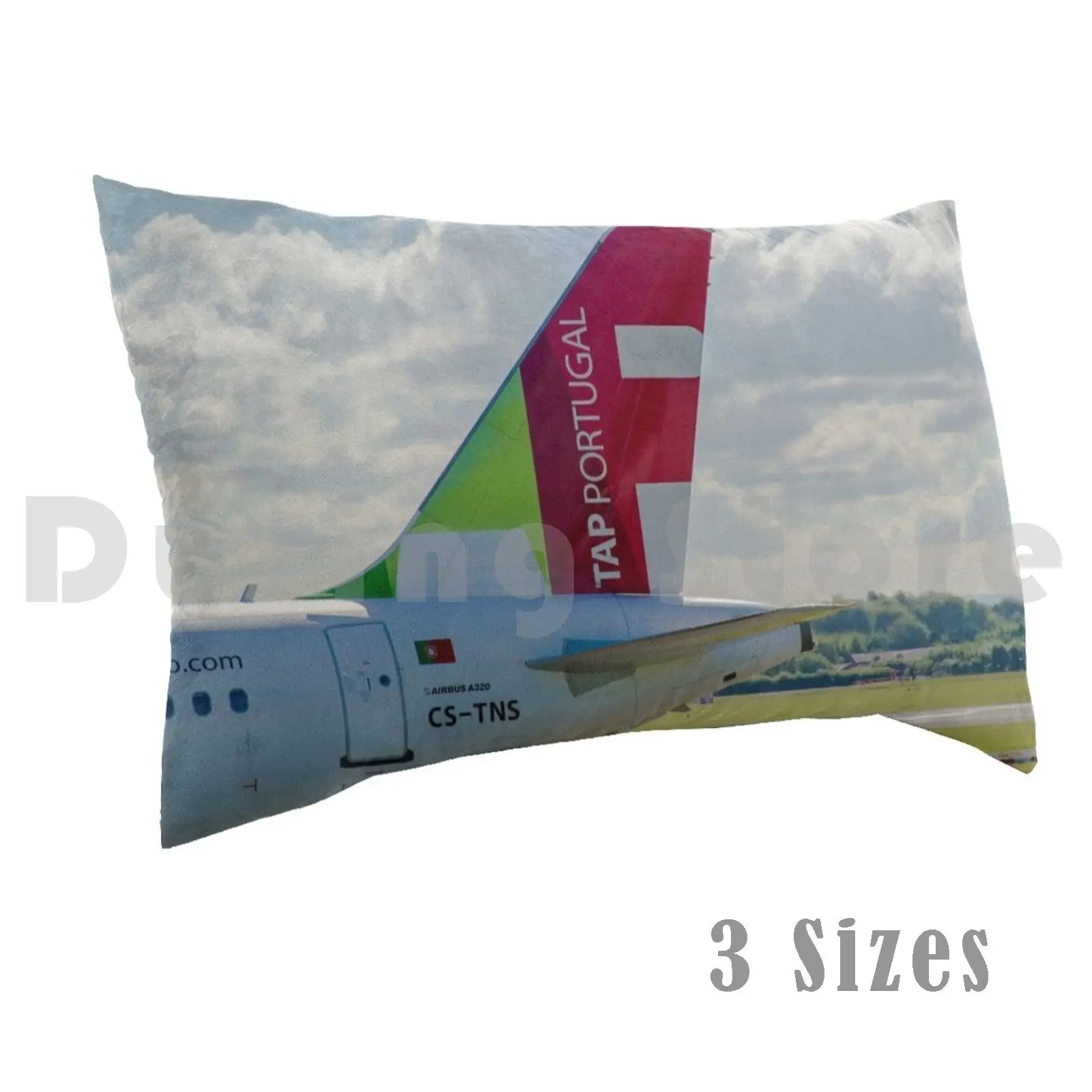 Air Portugal ( Tap ) Airbus A320 Tail Livery Pillow Case DIY 50*70 A320 Air Airbus Airplane Airport American