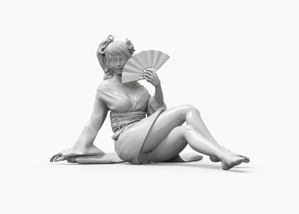 مجسم من الراتنج 1/24 GK، مجموعة غير مجمعة وغير مطلية