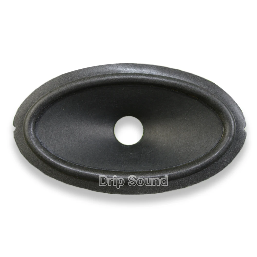 2pcs 5 "x 3" นิ้ว 130x75 มม.15.5 มม.ลำโพงรูปไข่กรวยกระดาษอ่างล้างหน้าวูฟเฟอร์กระดาษกลองขอบโฟม Trumper Bass อะไหล่ซ่อม