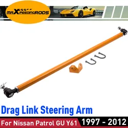 Front Heavy Duty Drag Link Steering Arm Rod for Nissan Armada 2004-2015 GU Y61