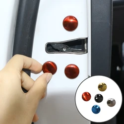 12pcs Univeral Car Door Lock Screw Protector Cover Accessories For Ford Focus 2 3 Mondeo Ecosport Kuga Mk4 Fiesta Mustang Mk3