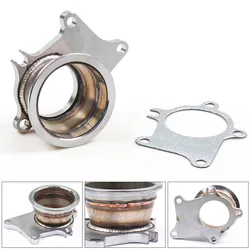 V-Band Flange Turbo Adaptor Stainless Steel Adapter For T3/T4 Turbo 5 Bolt to 3