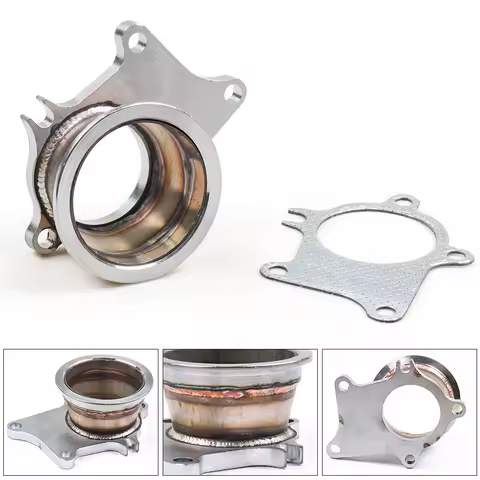 V-Band Flange Turbo Adaptor Stainless Steel Adapter For T3/T4 Turbo 5 Bolt to 3" TT102141