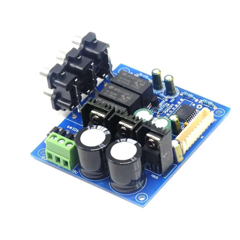 PGA2311 Stero Volume Preamp Remote Control Preamplifier Board with LCD for DIY