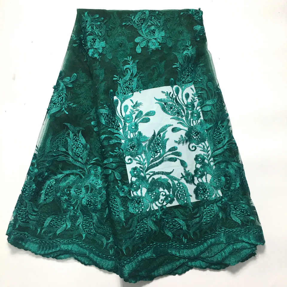 

African Lace Fabric 2021 High Quality Lace And Embroidery Sewing, Nigerian Lace Fabric For Sewing M4427 Wide Lace Fabric 5 Yards