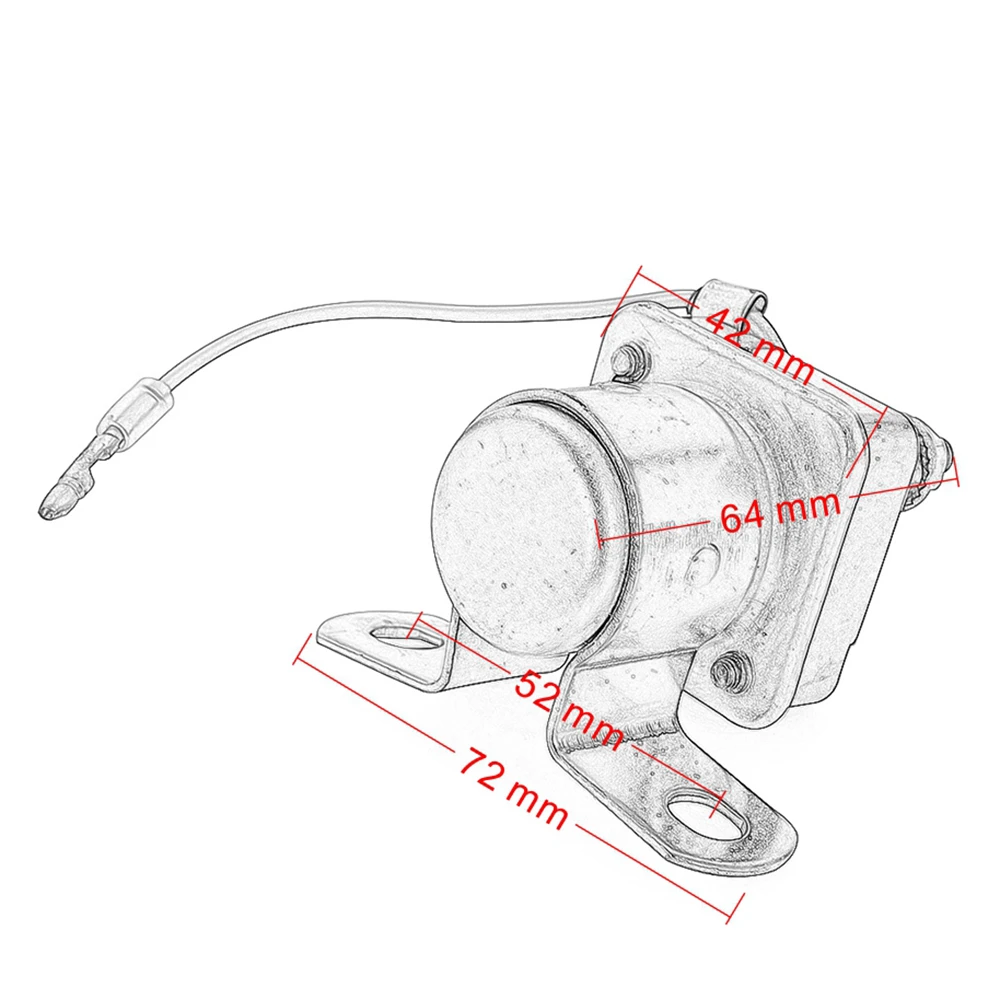 For Suzuki GS450T GS500E GS550E GS550M Katana GS550T GS650E GS650M GS750E GS850G GSX750F Motorcycle Starter Solenoid Start Relay