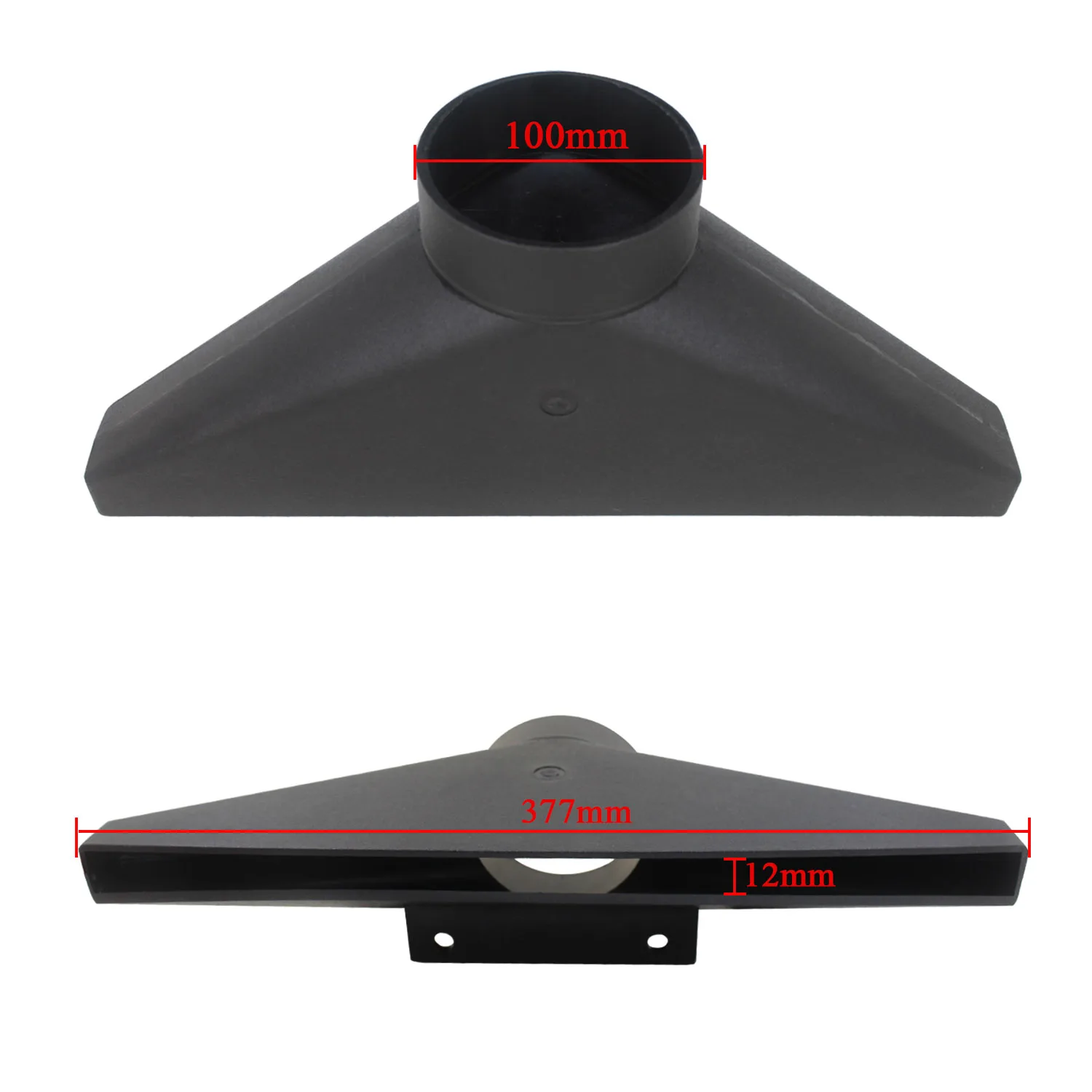 100 мм аксессуары для пылесборника, деревообрабатывающий пылесборник, аксессуары для пылесоса, трехходовой клапан, соединение воздушной трубы