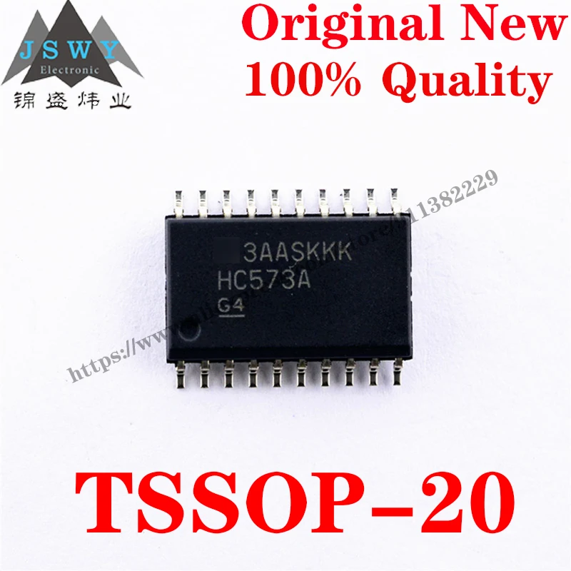 10~100 PCS SN74HC573APWR TSSOP-20 HC573A Semiconductor Circuit Closed IC Chip with for module arduino Free Shipping SN74HC573