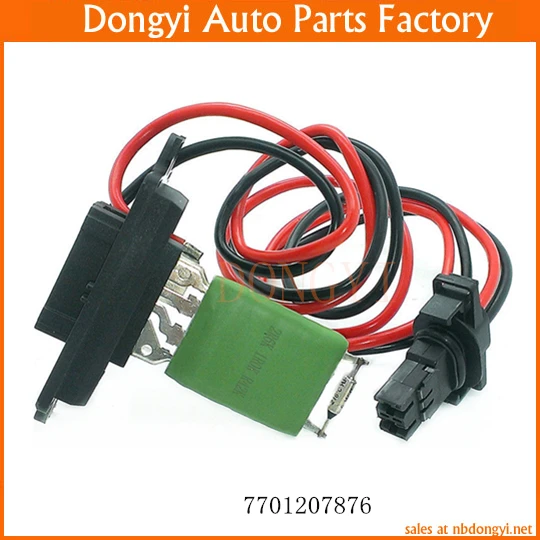 Auto Blower Motor Resistor 7701207876