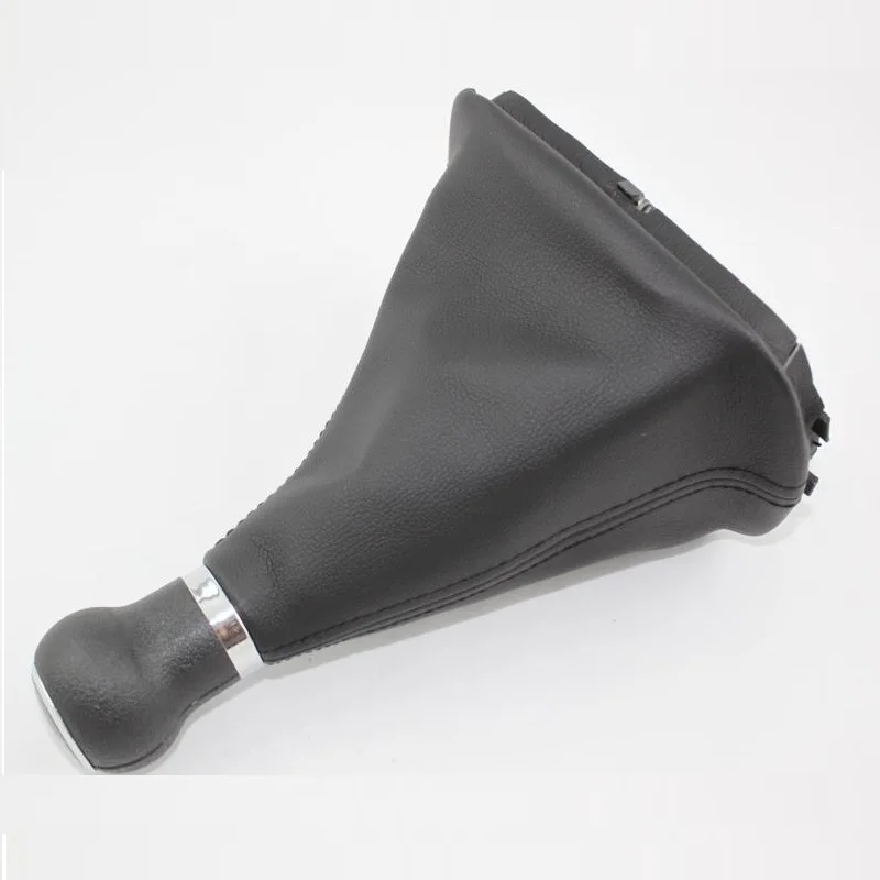 For VW Passat B5 B5.5 1997 1998 1999 2000 2001 2002 2003 2004 2005 Car-Styling 5 Speed Gear Shift Knob With Real PU Leather Boot