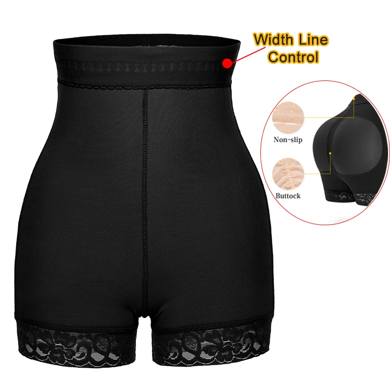 

Mid Waisted Body Shaper Shorts - Shapewear for Women Tummy Control Waist Trainer Butt Lifter Panties hip lift Underwear Panty