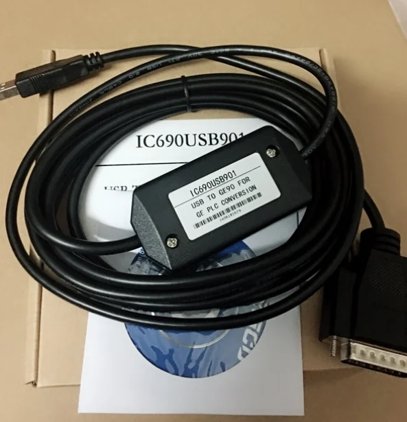 GE 90-70/90-30 series PLC programming cable Download cable IC690USB901