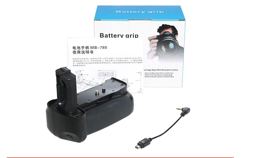 BG-D780 Vertical Battery Hand Grip for Nikon D780 DSL Camera