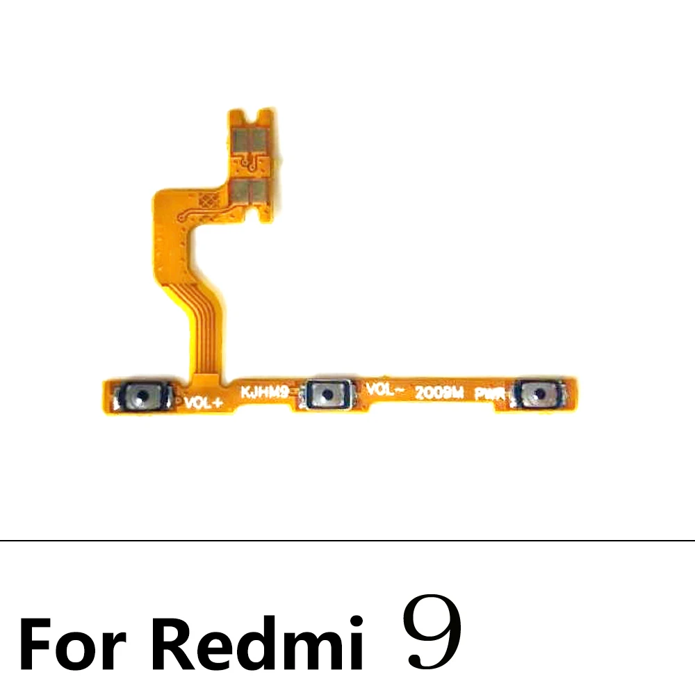 Tập Công Tắc Điện Trên Tắt Bên Phím Cáp Mềm Cho Xiaomi Redmi 7 9 4A 5A 6/6A 7A 8/8A 9A Redmi 5 Plus 4 Pro K30