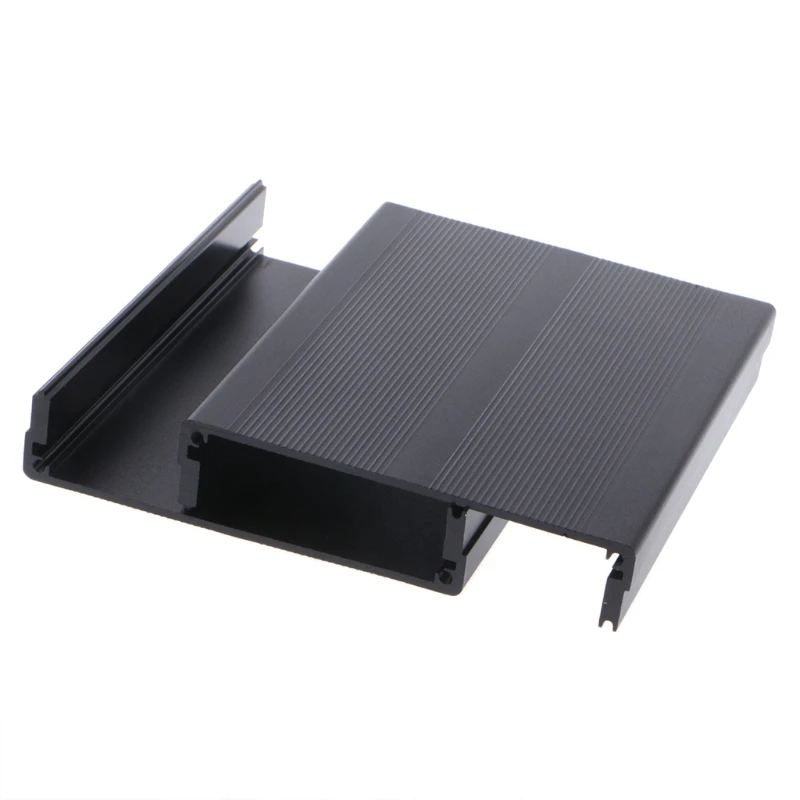 Aluminum Box Enclosure DIY Electronic Project Black Instrument Case 120x97x40mm B03E