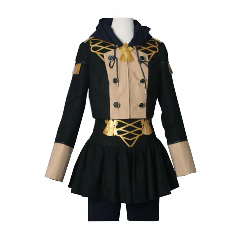 

Wind Flower Snow Moon Officers Academy Black Eagles Bernadetta von Varley Dress Cosplay Costume 001