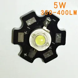 2pcs 5W cool white LED Heat Sink Aluminum Base Plate PCB Board Substrate 20mm LM Parts/ Flashlight / Bulb Spotlight DIY lights