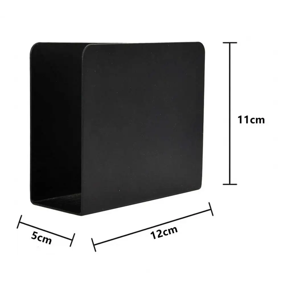 Napkin Holder Modern Style Acrylic Napkin Dispenser Non-slip Large Capacity Kitchen Bar Napkin Rack Hotel Napkin Organizer