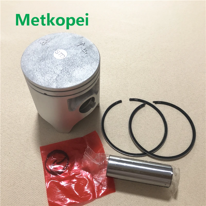 دراجة نارية 56.4 مللي متر المكبس الدائري كيت لياماها TZR125 1987-1992 DT125R 1988-1999 R1-Z 199 دبوس 16mm1-1992 TZR 125 DT 125 R DT 125R #6